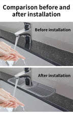 Kitchen Silicone Faucet Mat Faucet Water Catcher Mat Sink Splash Pad Countertop Protector Bathroom
