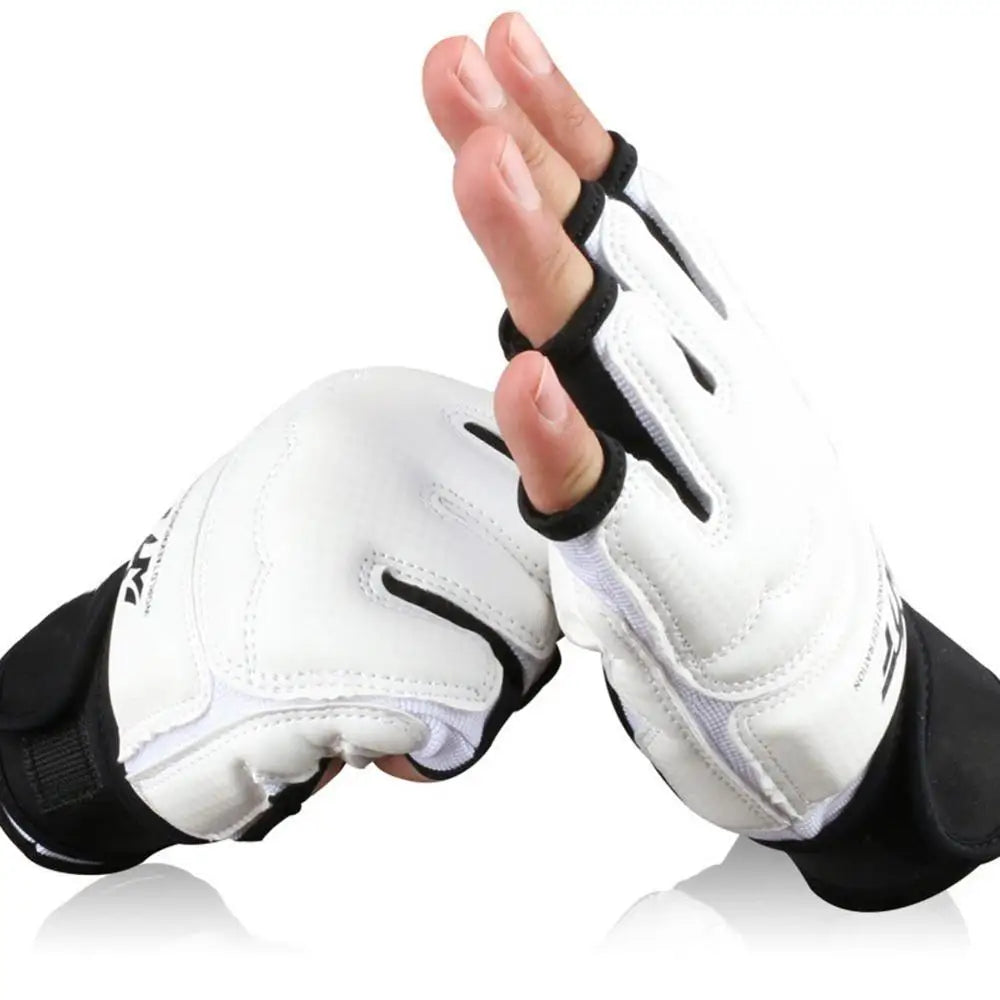 New Half Finger Boxing Gloves Men Taekwondo Gloves Foot Protector Karate Muay Thai Training Workout Gloves Kids