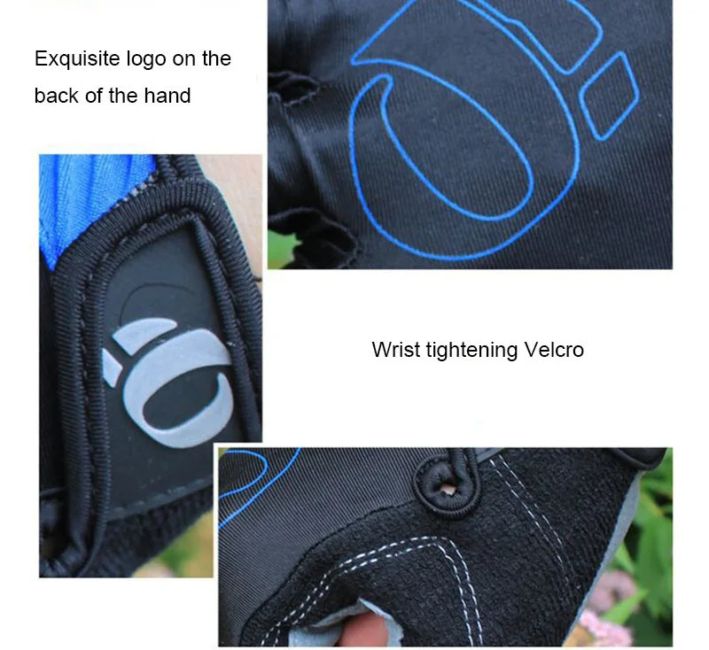 Cycling Gloves Half Finger Gel Anti-Slip Anti-Sweat Road Bike Gloves for Men Mtb Gloves Half Finger Gel Cycling Equipment