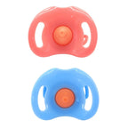 Large size Baby Doll Feeding Bottle Set Baby Care Toy Stroller 2pcs Milk And Juice Bottles With Toy Pacifier For Baby Dolls