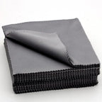 1/20/100/300 pcs/lot Black Microfiber Sunglasses Eyeglasses Cleaning Cloth 13*13cm Glasses Eyewear Clean Lens Cloth 2030