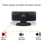 8 Parktronic Parking Sensors Kit Reversing Front and Rear Car Backup Radar Detector Backing Assistance Sound Aler AID