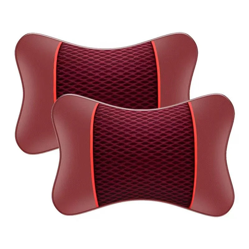 Car Universal Headrest Pillow - Support Cushion, Seat Head Support Protector for Auto Travel