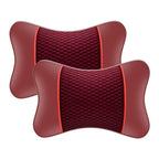 Car Universal Headrest Pillow - Support Cushion, Seat Head Support Protector for Auto Travel