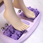 Foot Massager Dual-wheel Foot Massager Relieve Foot Fatigue Relaxe Acupuncture Point Promote Blood Circulation Acupuncture Massa