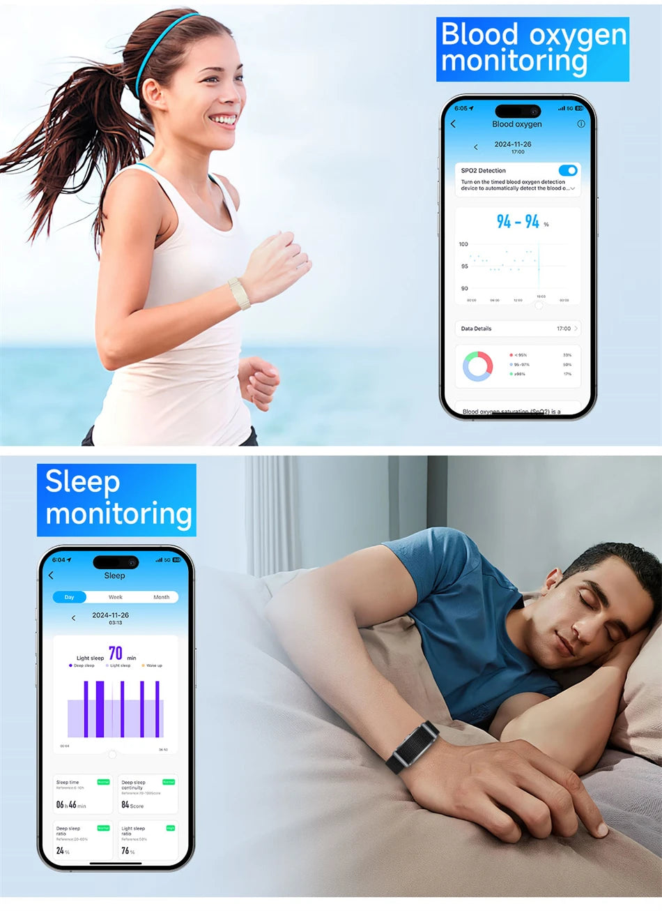 New Sport Fitness Tracker Smart Bracelet Men Women Heart Rate Sleep Monitor Pedometer Call Reminder Waterproof Smartwatch Band