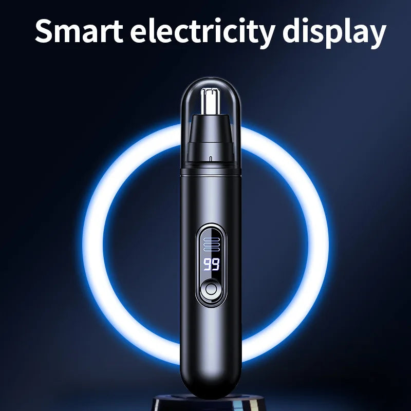 Nose Hair Trimmer Painless Clipper Nose Ear Hair Eyebrow Portable Trimmer For Men Women Electric Rechargeable Nose Hair Trimmer