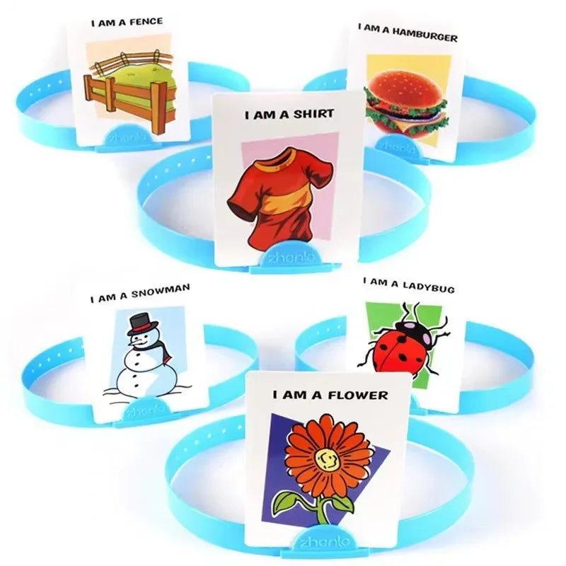 Kid Picture Guessing Board Game Who Is It Game For Kids Children Board Parent-Child Interactive Games For The Family Party games