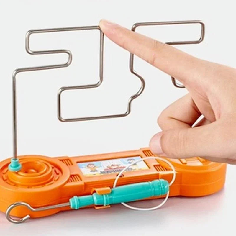 Kids Collison Electric Shock Toy Education Electric Touch Maze Game Party Funny Game Science Experiment Toys for Children Gift Imagen principal del producto