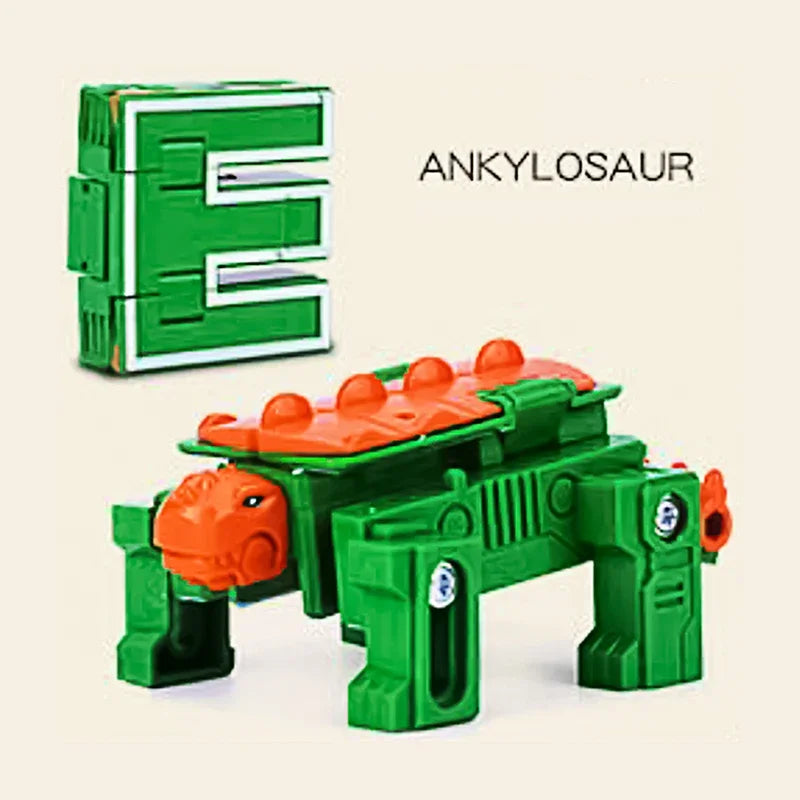 New Learning Toys 26 Letters Learnable Words Transformable  Combinable Robots Alphabet Toys For Kids Gifts Learn Play Robot Toy