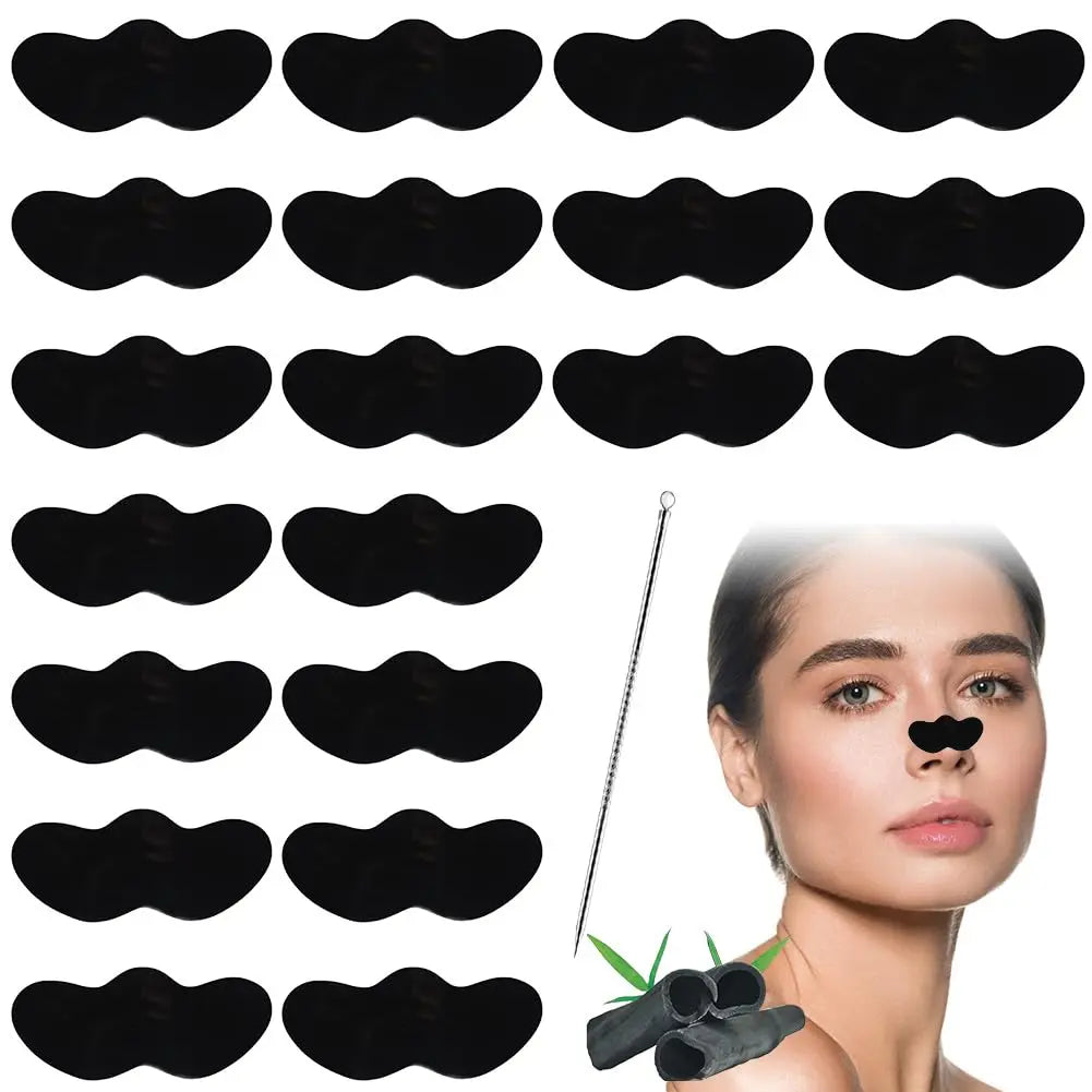100/50/10 Pieces Of Nose Cleaning Stickers, Remove Blackheads And Acne, Deep Clean Pores, Absorb Oil And Dirt, Nose Mask Sticker Image principale du produit