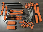 Resistance Band Home Pilates Set with Resistance Bar Bands All-in-One Strength Training Kit for Full Body Workout