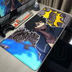 Japan Anime My Hero Academia Mousepad Bakugou Katsuki Large Lock Edge Keyboard Pad For Gamer Computer Desk Mats Anti-slip Rubber