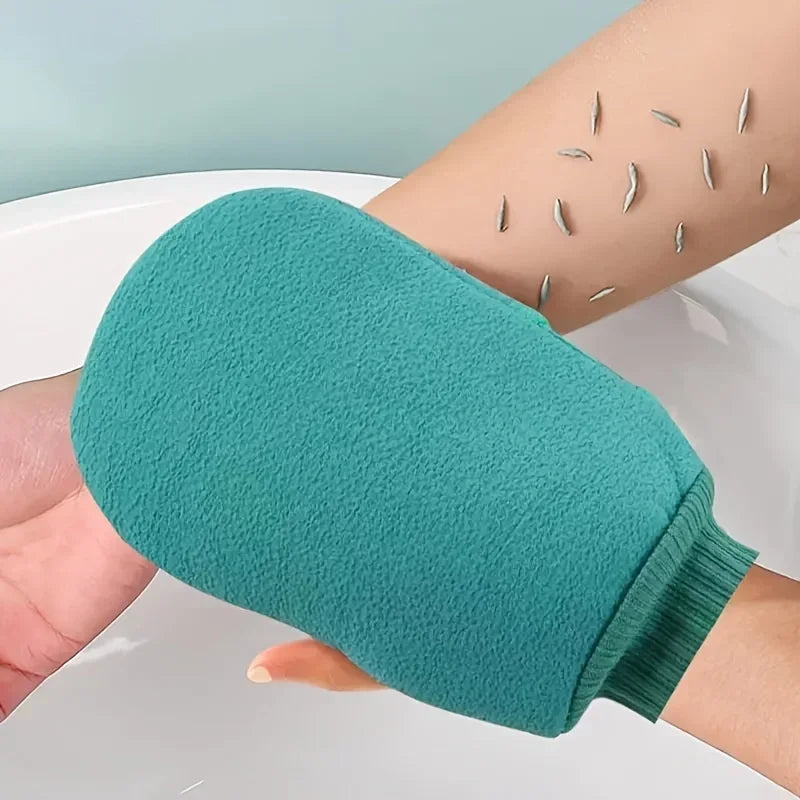 Exfoliating Gloves Dead Skin Bath Shower Spa Massage Body Bath Towel Imagen principal del producto