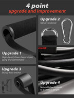 Resistance Bands Set, Exercise Bands With Door Anchor, Handles, Carry Bag, Legs Ankle Straps For Resistance Training