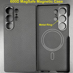 Carbon Fiber Case For Samsung Galaxy S25 Ultra/S25+/S25/S25 Edge Lens Camera Protection Aramid Fiber Cover Lightweight Slim Case