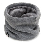 Knitted Neck Warmer Sports Scarf Fashion Soft Women Men Face Cover Winter Skating Running Hiking Scarves Thick Cold-proof Collar