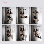 Fitness AB Sling Straps Suspension Rip-Resistant Heavy Duty Pair for Pull Up Bar Hanging Leg Raiser Home Gym Fitness Equipment