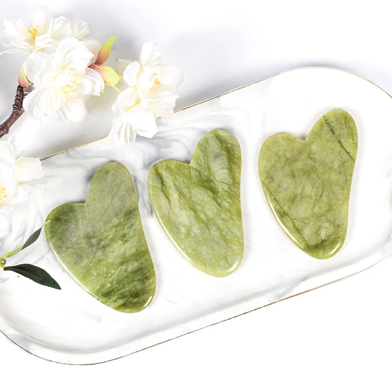 Natural Massager For Face Gouache Scraper Facial Massage Jade Guasha Scraper Gua Sha Skin Scraping Skincare SPA Dropshipping