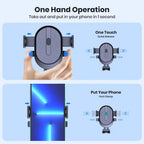 NEW Car Phone Holder Air Outlet Gravity Sensor Triangle Mount Simplicity Design Frosted Surface for Vehicle Dashboard