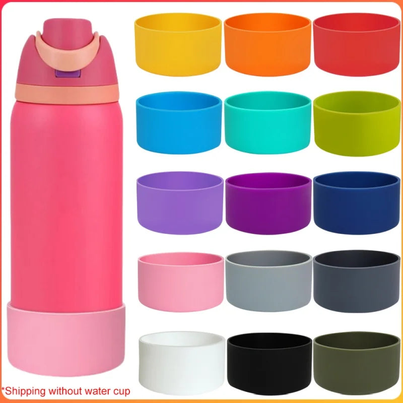 32oz Silicone Water Bottle Boot Anti-Slip Bottom Cover Bottom Protector Protective Bottom Base for Owala Flask Water Bottle Imagen principal del producto