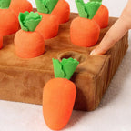 Dog Snuffle Mat Funny Interactive Enrichment Toys Carrot Puzzle Nosework Feed Games Pets Dog Activities For Boredom Relief