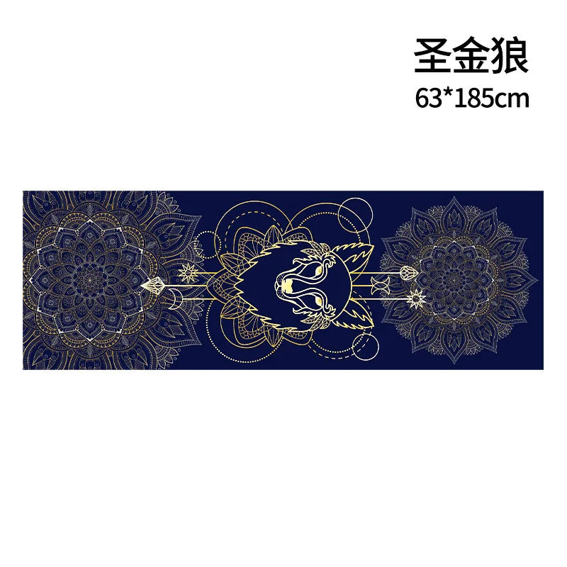 Yoga Shop Towels Portable Yoga Towel Antiskid Environmental Portable Digital Printing Yoga Yoga Towel Wipes Pool Cooling Towel