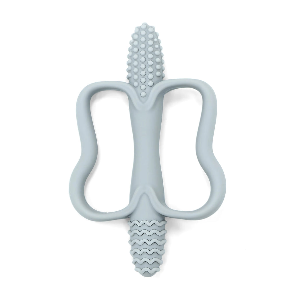 Baby teething toys with easy-grip handles, food-grade silicone teething toys, suitable for babies 0-6 months, 6-12 months