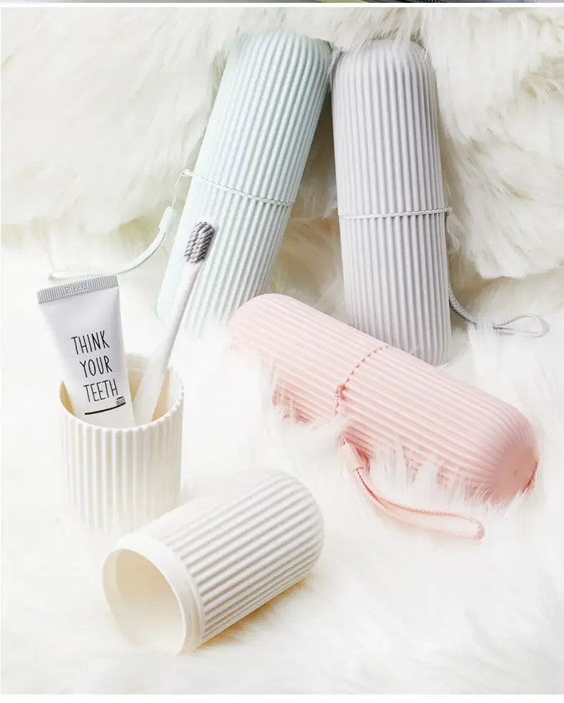Portable Toothpaste Toothbrush Protect Holder Case Travel Camping Storage Box Protect Toothbrush Toothpaste from Dirt 2030