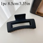 4Pcs/Set Women Girls Claw Clips Coffee Black Hair Claw Nonslip Crab Hairpins Barrette Fashion Hair Accessories Gifts