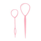 5pcs Hairdressing Tools Pointed Tail Comb Dual Head Eyebrow Brush Triple Row Comb Coiler Hair Salon Styling Comb