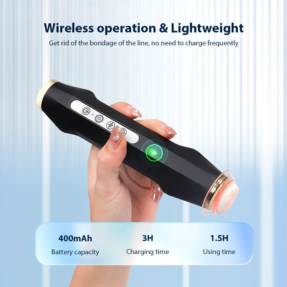 Portable Oxygen Bubble Pen CO2 Oxygen Handheld Facial CO2 Gel Facial Skin Care Device Facial SPA Oxygen Bubble Facial Machine