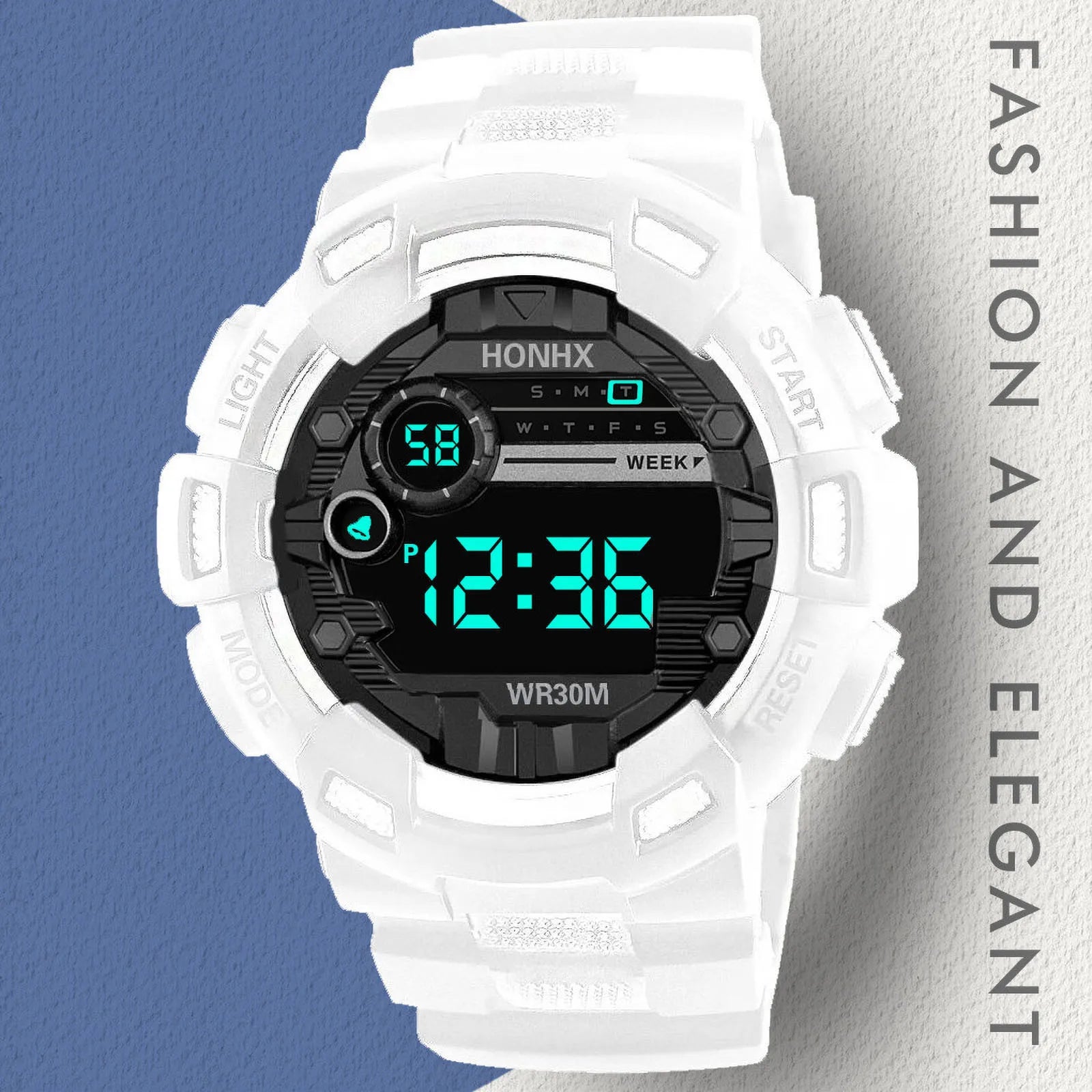 Kids Digital Watches Life Waterproof Electronic Watch For Children multi-function luminous Sports Wrist watch For Boys Imagen secundaria del producto