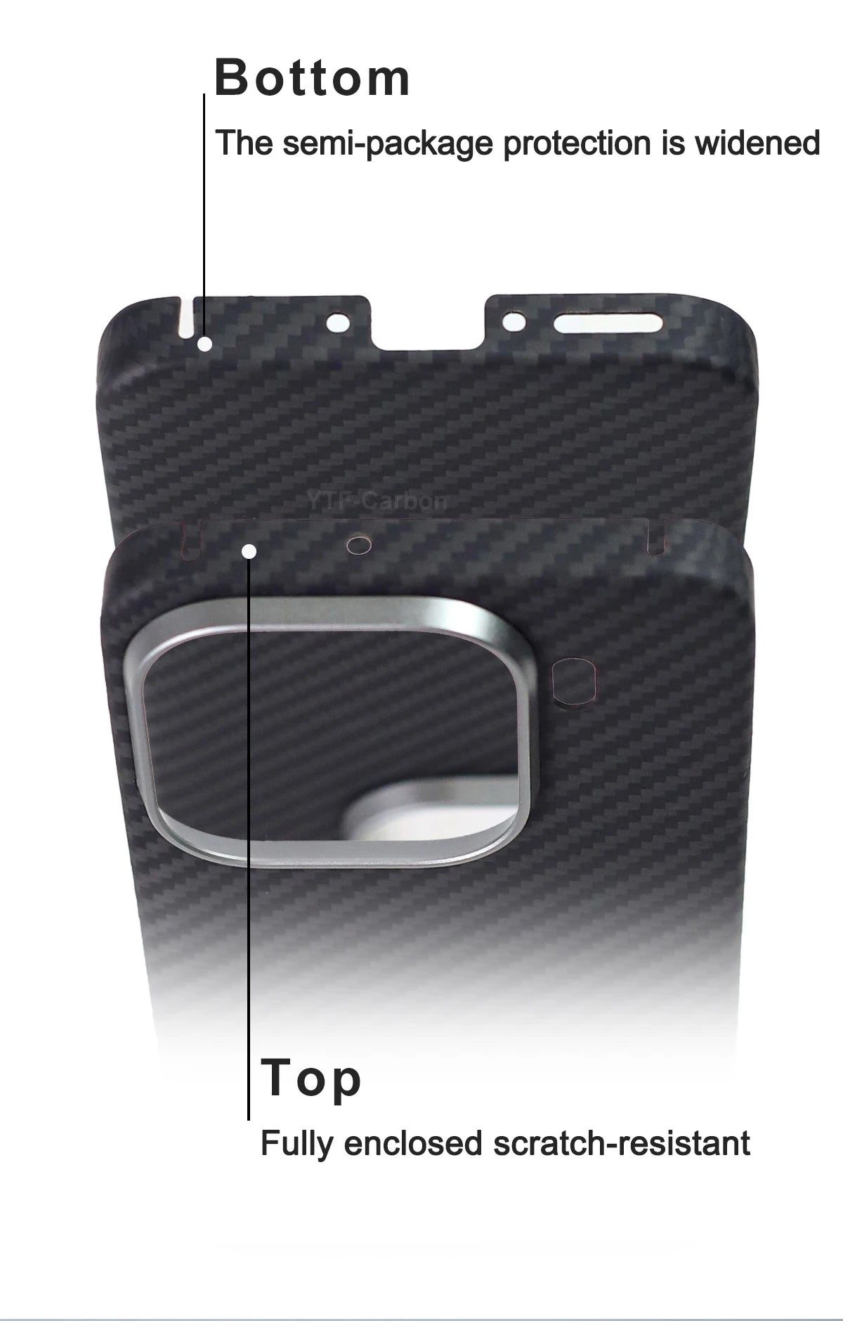 YTF-Carbon For Oppo X9 Pro Aramid Carbon Fiber Cover For Magsafe Find X9/X9s pro/X9 Ultra Cover Mobile Phone Accessories