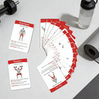 36pcs Fitness Cards Comprehensive Guide To Core Strength  Aerobic Training Exercises Guide Fitness Equipment Cards for Home Gym
