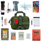 IFAK Trauma Kit First Aid Pouch Emergency Tourniquet Chest Seal Survival Gear and Equipment with Molle Car Travel Hiking