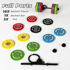 New Barbell Keychain DlY Silicone Dumbbell Keychain Gym Gifts for Gym Lovers Fitness Trainer Gift Backpack Car Key Pendant