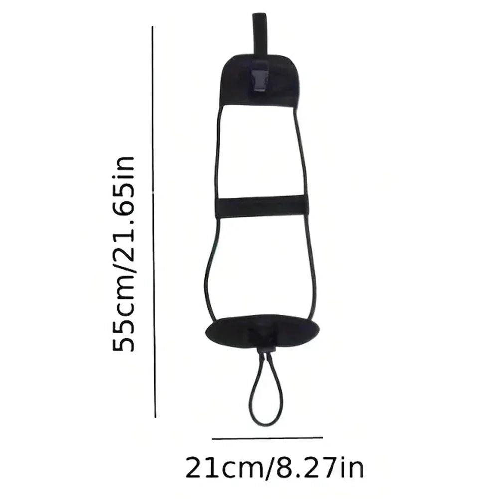 Travel Tied Black Durable Nylon Cargo Tie Down Luggage Lash Belt Strap With Cam Buckle Travel Kits Outdoor Camping Tool