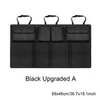 Versatile Oxford Cloth Car Trunk Storage Bag Rear Seat Back Hanging Vehicle Organizer Box for Automobile Interior