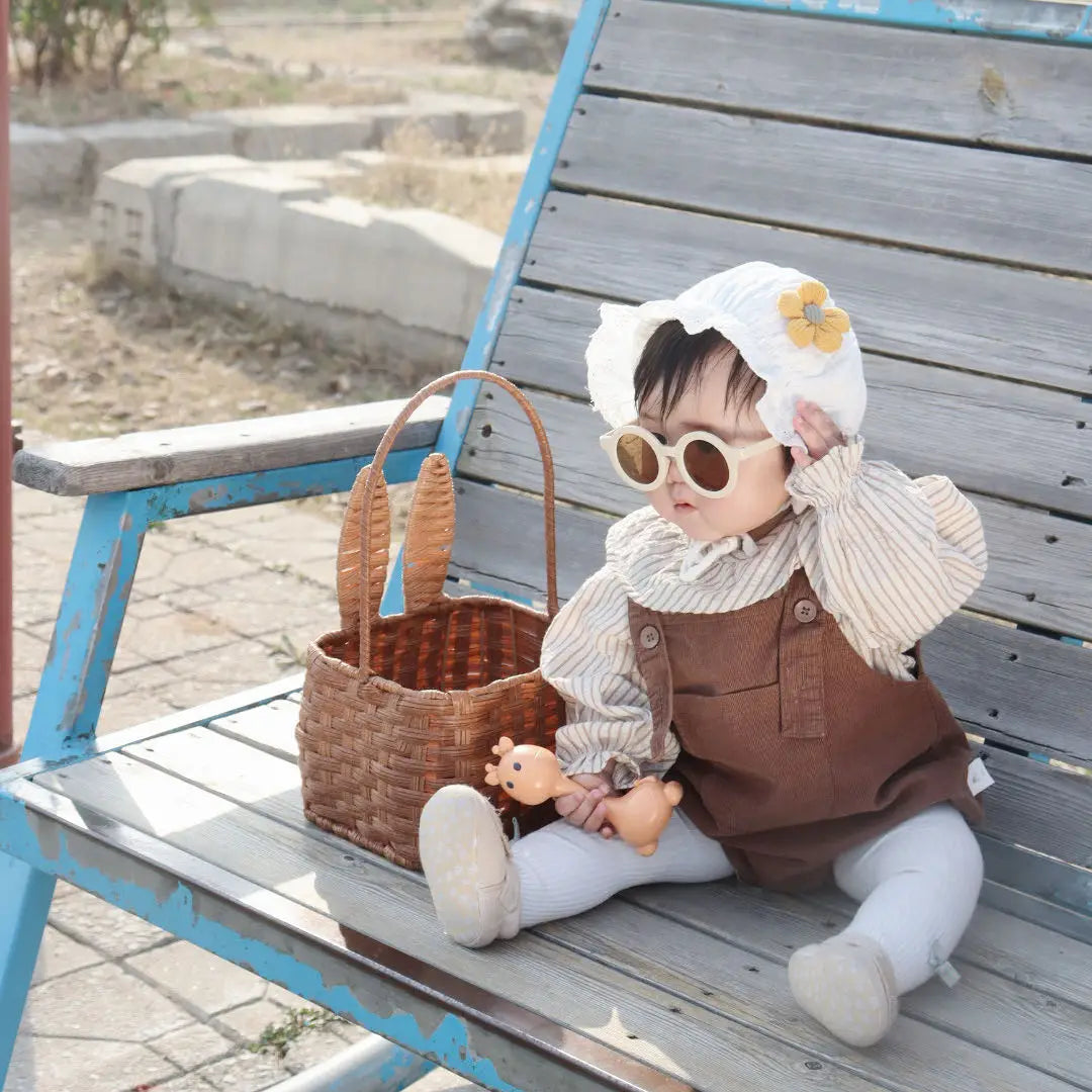 Cute baby sunglasses, children's sunglasses, baby's outdoor photography tool, sunglasses, hundred day photography props