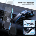 TOPK Car Phone Holder Air Vent Suction Cup Mount for iPhone Xiaomi Samsung Auto Mobile Support GPS Stand Dashboard Bracket