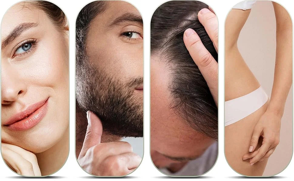 Derma Roller 0.2mm 0.25mm 0.3mm Needles, Micro Needle Tool for Facial Body Hair Growth, Skin Care & Beard Roller