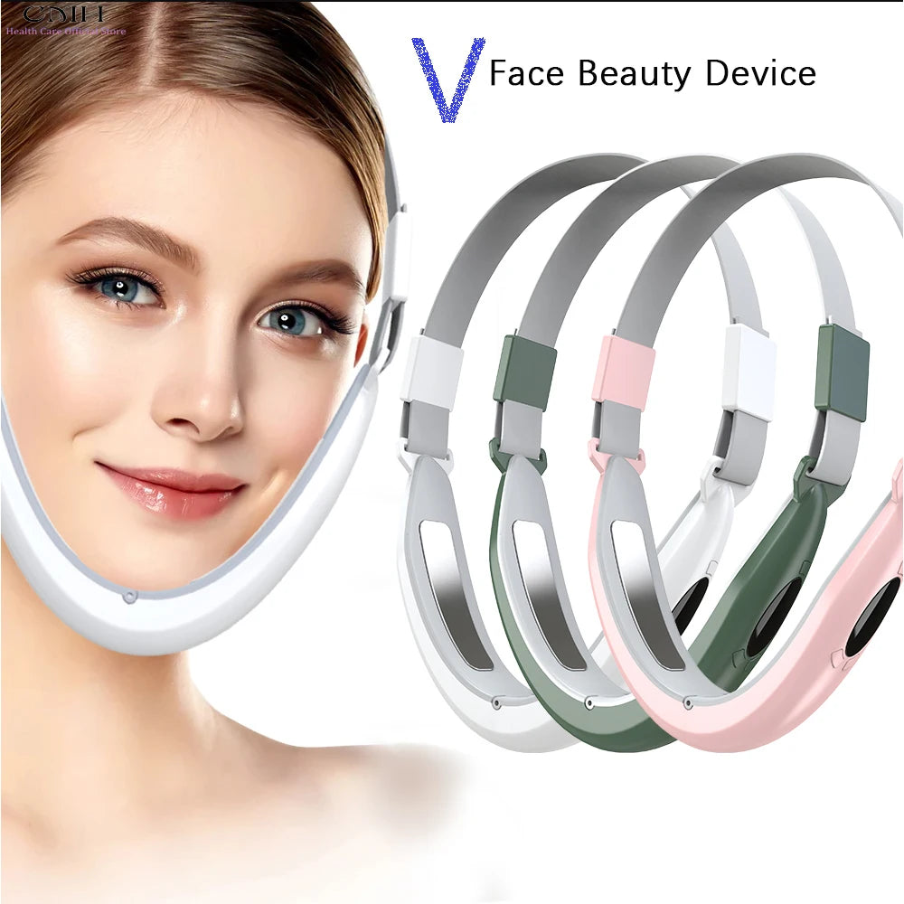 Lady Health Care V-Line Electric Face Massager Double Chin Eliminator Vibration Facial Vibration Massage Fat Reducer  Lift Tools Imagen principal del producto