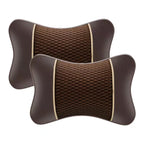 Universal Car Headrest Pillow Seat Head Support Protector for Auto Travel Comfortable Soft Headrest for Vehicle Seat
