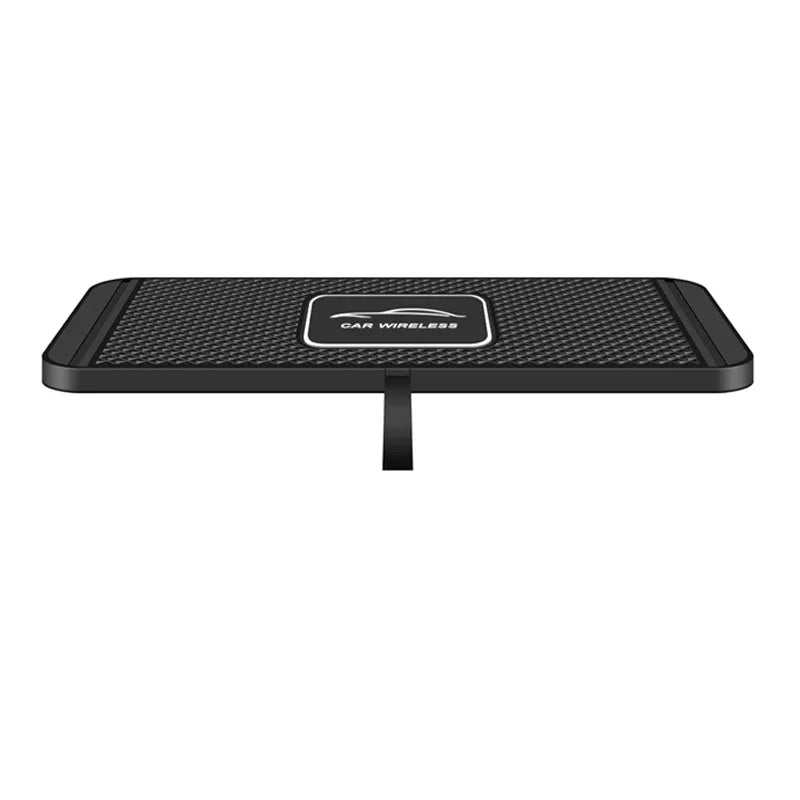 120W Wireless Charger Car Silicone Pad Stand For iPhone 17-12 Xiaomi Samsung Huawei Mobile Phone Fast Car Wireless Charging