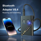 aptX-Adaptive AD/HD/LL AAC Bluetooth Audio Transmitter Receiver 3.5MM AUX HiFi Stereo Music Multipoint Wireless Adapter 2 in 1