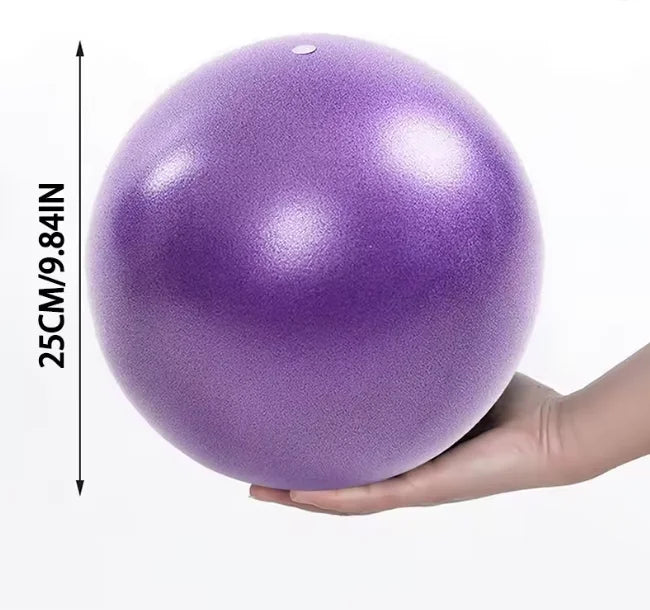25cm Yoga Ball Exercise Gymnastic Fitness Pilates Ball Balance Exercise Gym Fitness Yoga Ball Indoor Training Yoga Ball Core Image secondaire du produit