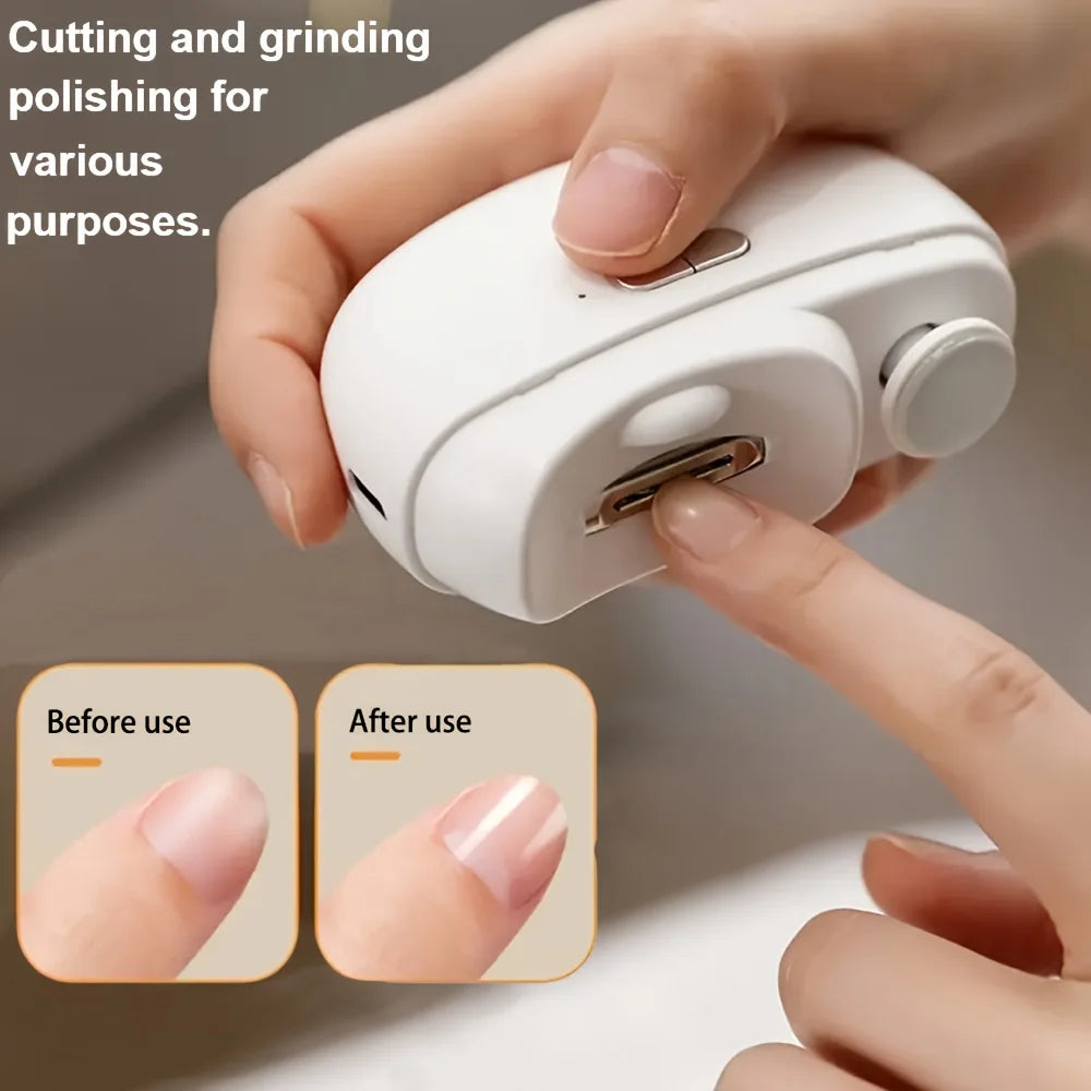 The ultimate nail care toolkit - professional electric nail clippers, polishers, polishers, file organizers, and shaping tools - Imagen principal del producto