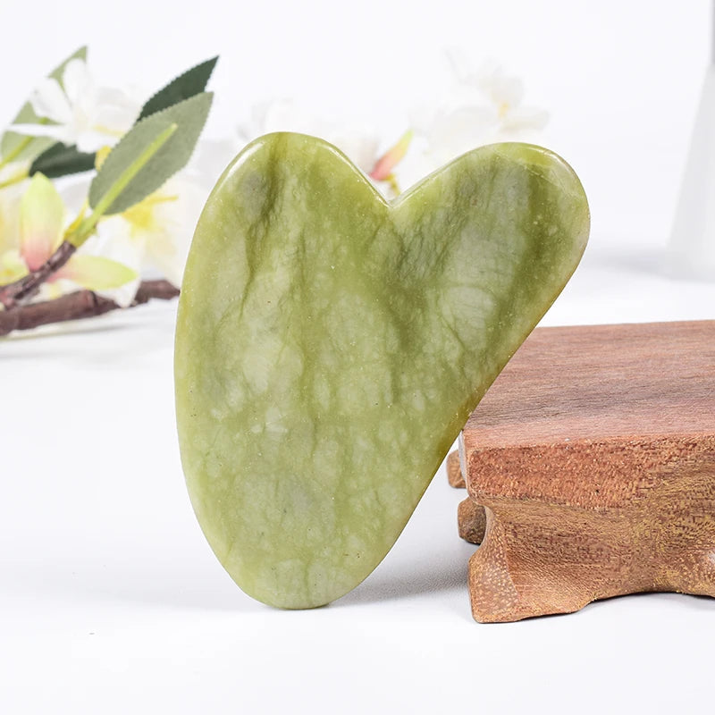 Natural Massager For Face Gouache Scraper Facial Massage Jade Guasha Scraper Gua Sha Skin Scraping Skincare SPA Dropshipping