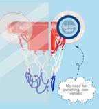 Baby Bath Toy Mini Shooting Basket Frame Toys Bathtub Shooting Basketball Play Water Game Toy Set with 3 Balls for Kids Children
